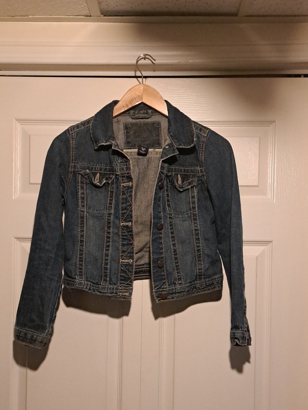 GAP Women's Dark Blue Denim Jacket